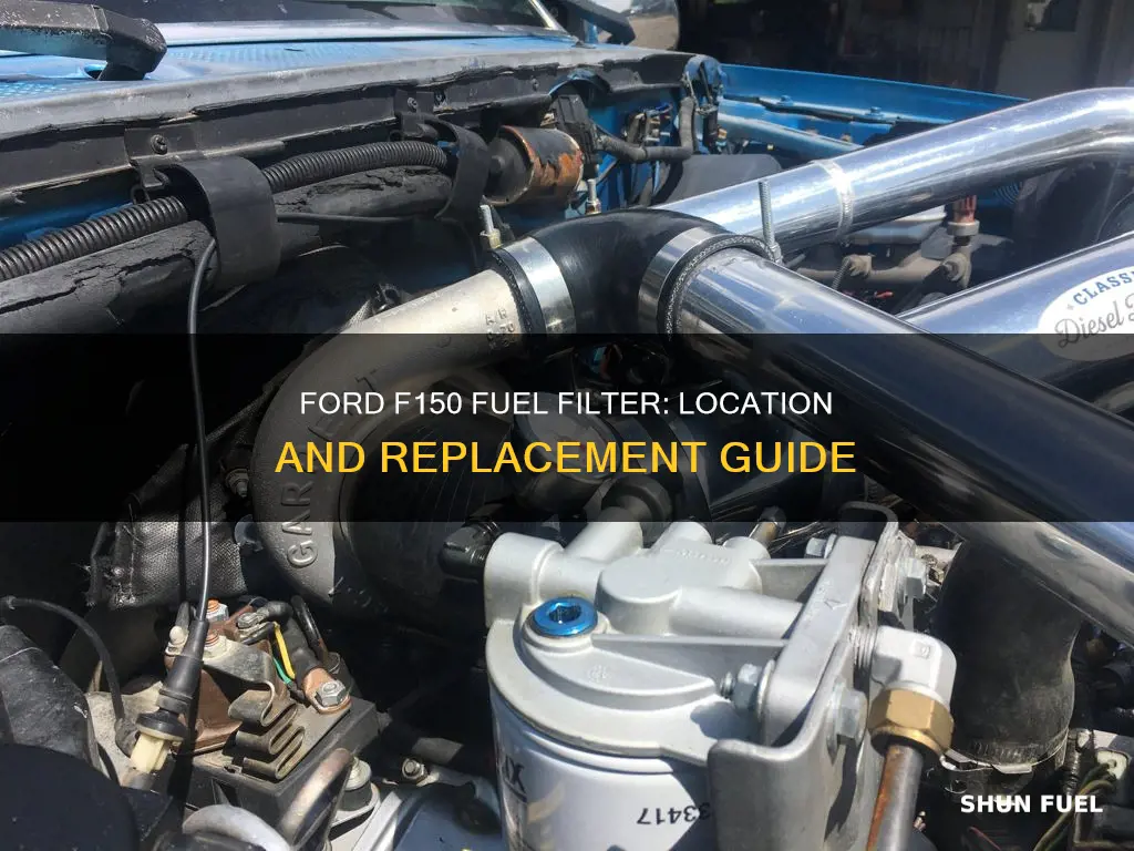 where is the fuel filter on a 1988 ford f150