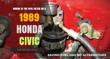 Locating the Fuel Filter on Your 1989 Honda Civic