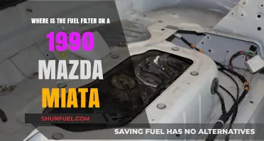 Mazda Miata 1990: Fuel Filter Location Guide