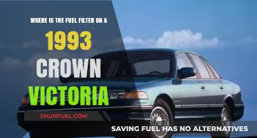 Crown Victoria Fuel Filter Location Guide