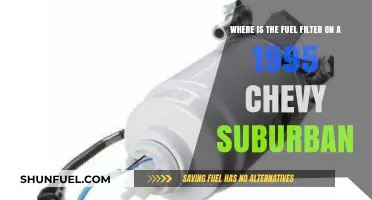 Finding the Fuel Filter: 1995 Chevy Suburban
