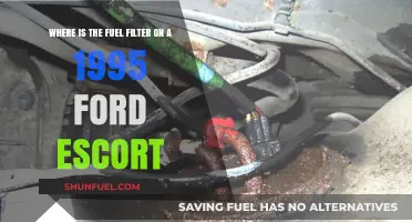 Ford Escort Fuel Filter: Location and Replacement Guide