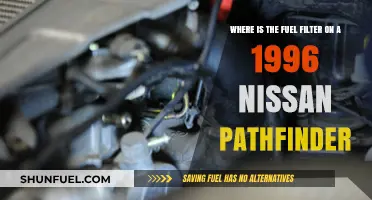 Locating the Fuel Filter on a 1996 Nissan Pathfinder