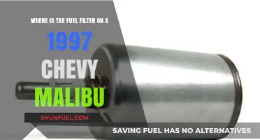 Fuel Filter Location in 1997 Chevy Malibu