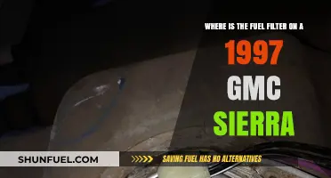 Locating the Fuel Filter on a '97 GMC Sierra