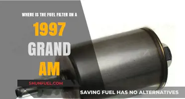 Grand Am Fuel Filter: Location and Access Guide