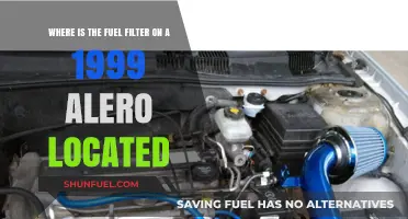 Locating the Fuel Filter on Your 1999 Alero