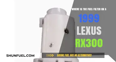 Lexus RX300 Fuel Filter: Location and Replacement Guide