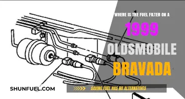 Locating the Fuel Filter in a 1999 Oldsmobile Bravada