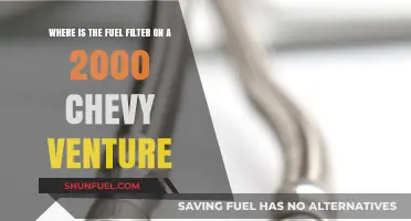 Chevy Venture Fuel Filter: Location and Access Guide