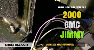 GMC Jimmy Fuel Filter Location Guide