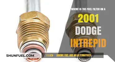 Locating the Fuel Filter on a 2001 Dodge Intrepid