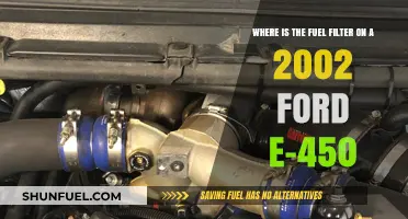 Locating the Fuel Filter in a 2002 Ford E-450