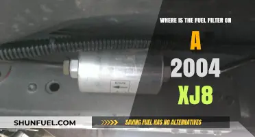 XJ8 Fuel Filter: Location and Access