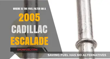 Cadillac Escalade Fuel Filter: Location Guide