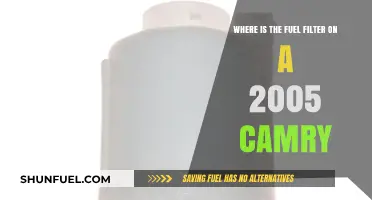 Camry Fuel Filter: Location and Access Guide