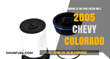 Chevy Colorado 2005: Fuel Filter Location Guide
