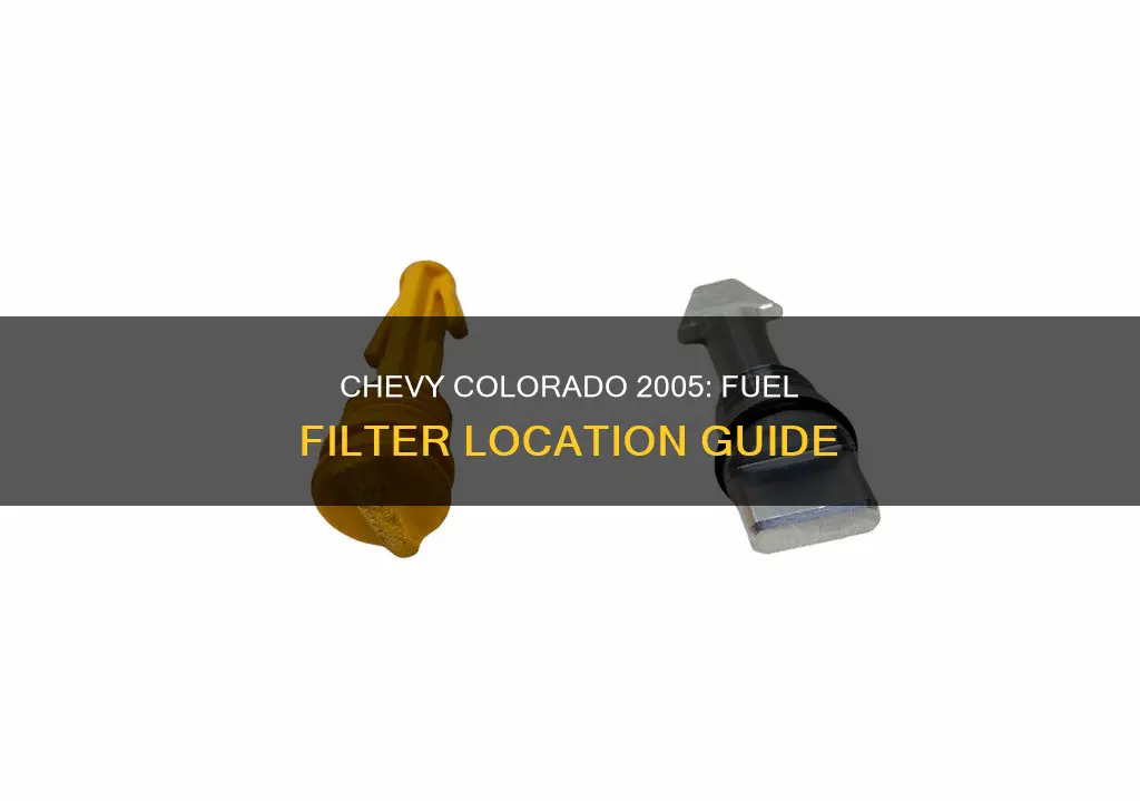 where is the fuel filter on a 2005 chevy colorado