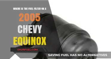 Chevy Equinox 2005: Fuel Filter Location Guide