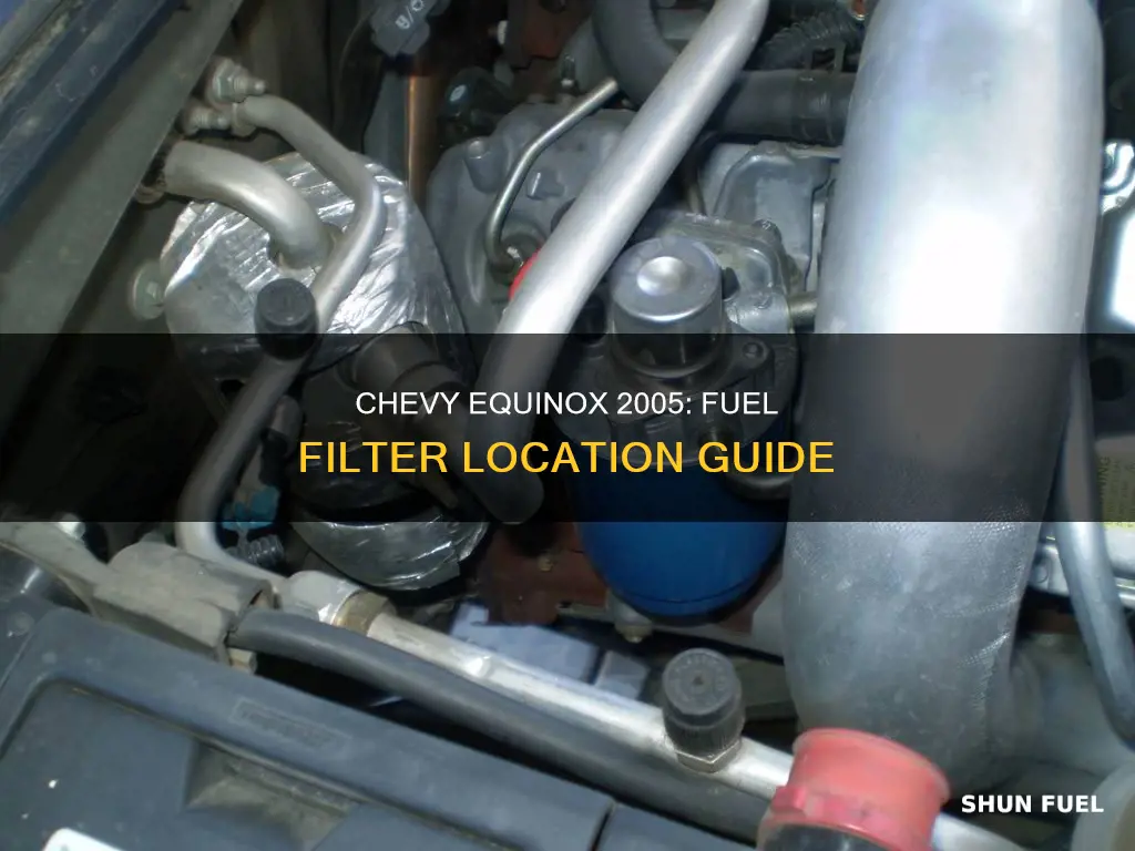 where is the fuel filter on a 2005 chevy equinox