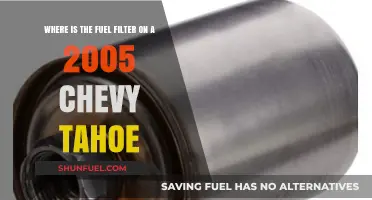 Locating the Fuel Filter in Your 2005 Chevy Tahoe