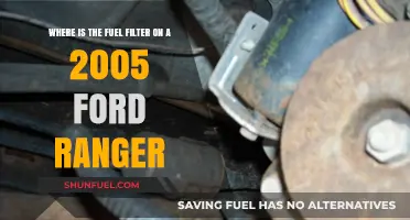 Ford Ranger Fuel Filter: Location and Access Guide