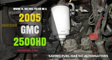 Locating the Fuel Filter on Your 2005 GMC 2500HD