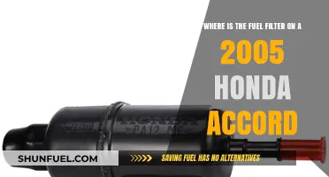 Honda Accord Fuel Filter: Location and Access Guide