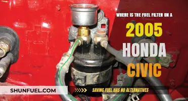 Locating the Fuel Filter in a 2005 Honda Civic