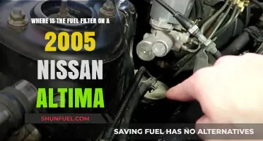 Locating the Fuel Filter on Your 2005 Nissan Altima