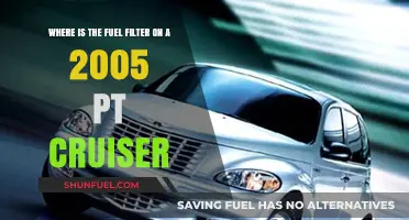 Locating the Fuel Filter in a 2005 PT Cruiser