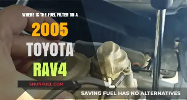 Toyota Rav4 Fuel Filter: Location and Access Guide