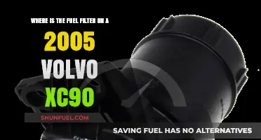 Volvo XC90 Fuel Filter: Location and Access