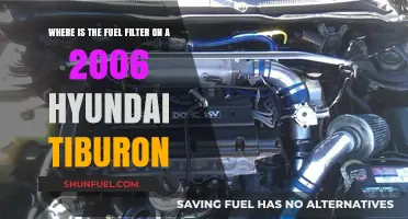Hyundai Tiburon Fuel Filter: Location and Access Guide