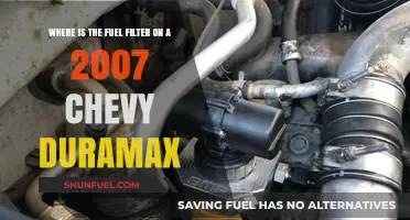Fuel Filter Location in 2007 Chevy Duramax Models