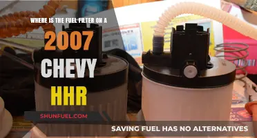 Chevy HHR Fuel Filter Location Guide