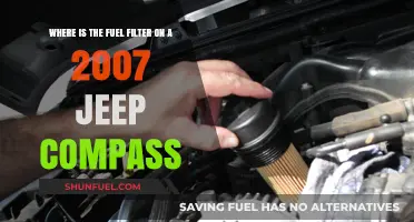 Jeep Compass Fuel Filter: Location and Access Guide
