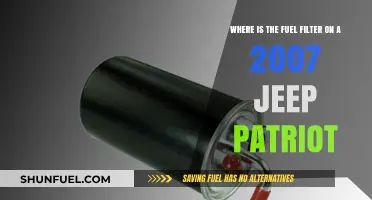 Jeep Patriot Fuel Filter: Location and Replacement Guide