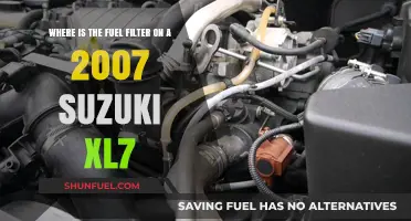 Suzuki XL7 Fuel Filter: Location and Access