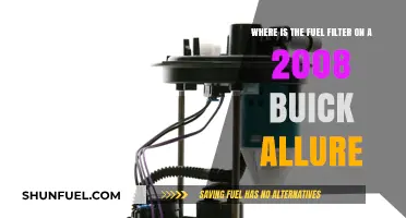 Buick Allure: Fuel Filter Location and Access Guide
