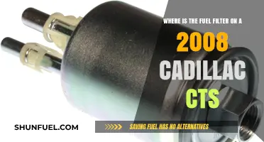 Cadillac CTS Fuel Filter: Location and Replacement Guide
