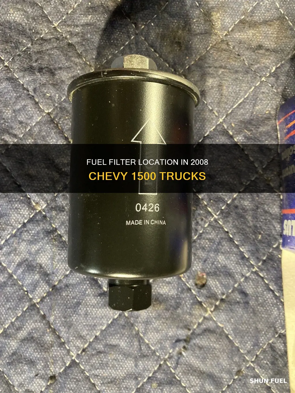 where is the fuel filter on a 2008 chevy 1500