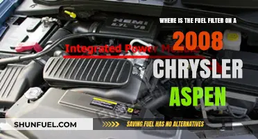 Chrysler Aspen Fuel Filter Location: A Step-by-Step Guide