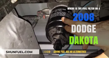 Dodge Dakota Fuel Filter: Location and Replacement Guide