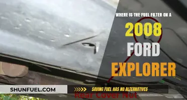 Ford Explorer Fuel Filter: Location and Access Guide