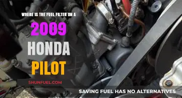 Locating the Fuel Filter in Your 2009 Honda Pilot