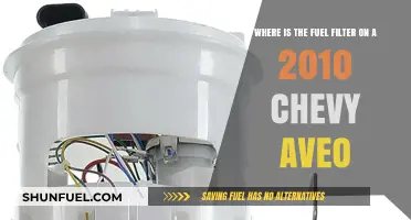 Chevy Aveo Fuel Filter Location Guide