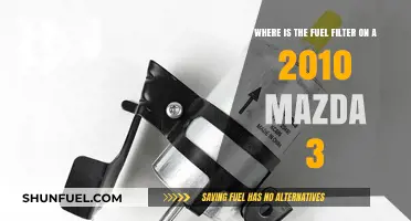 Mazda 3 Fuel Filter: Location and Access