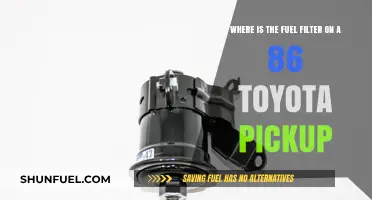 Toyota Pickup Fuel Filter: Location and Replacement Guide