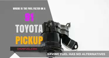 Toyota Pickup Fuel Filter: Location and Access Guide